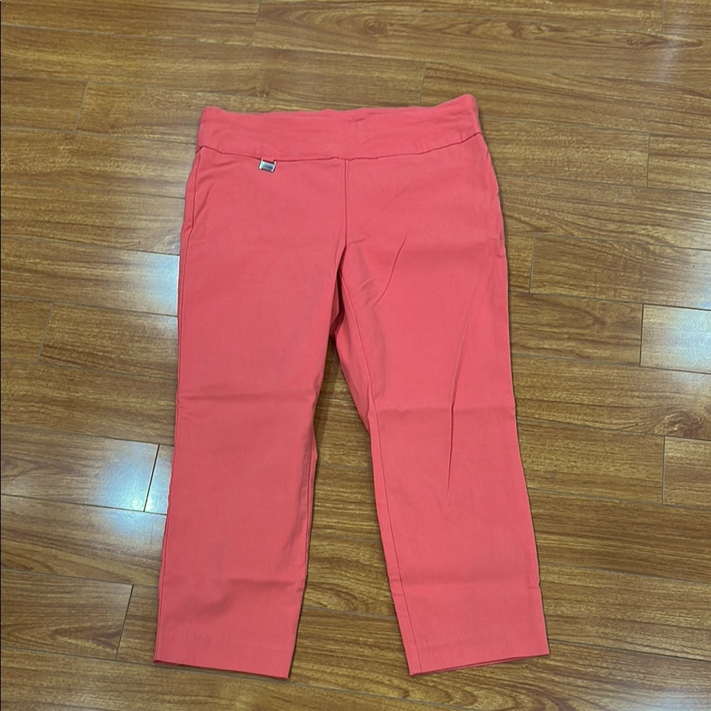 Coral Capri Pants size 10